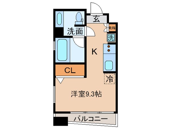 シャトーアンドホテル名駅南Ⅱの物件間取画像